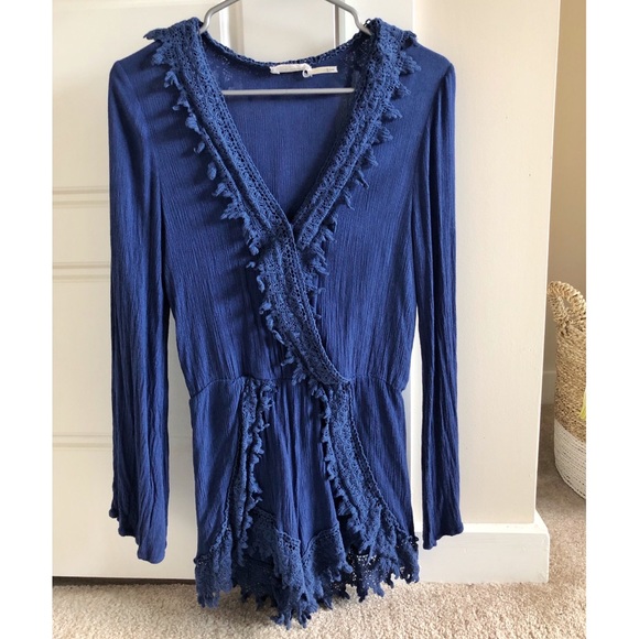 Blu Pepper Pants - Romper Blu Pepper Pants - Romper